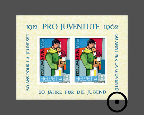 Jubiläumsblock - 50 Jahre Pro-Juventute-