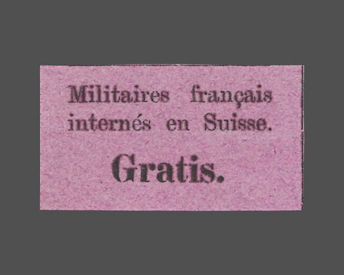 Portofreiheits-Marken