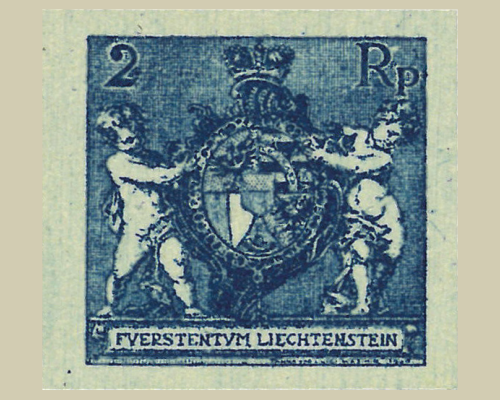 Wappen mit Putten