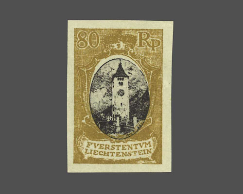 Landscapes, buildings, Prince Johann II