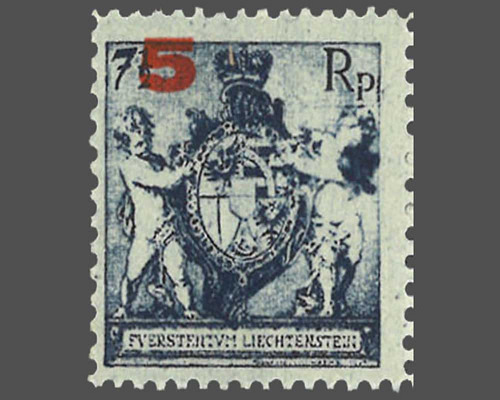 Emblèmes avec angelots / Emission provis