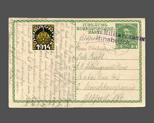 LBK Nr. Pk 49, 5 Heller Jubiläumspostkar