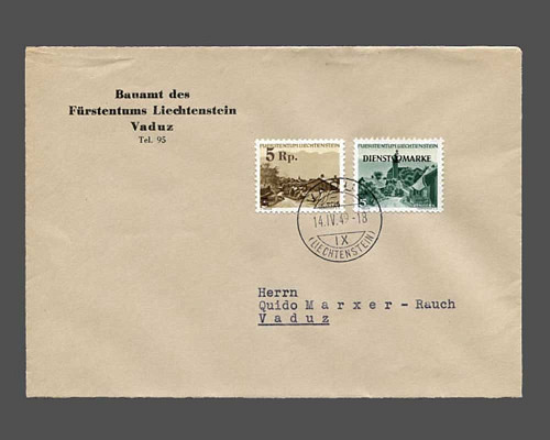 Mi.Nr. 267, 5 Rp. Freimarken Provisorium