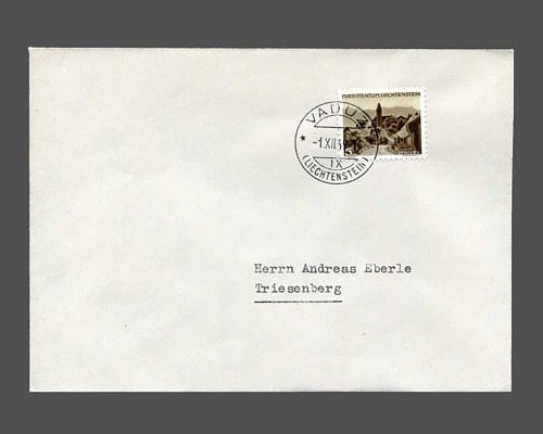 Weihnachten 1957 5 Rp. mit Ersttags-Stem