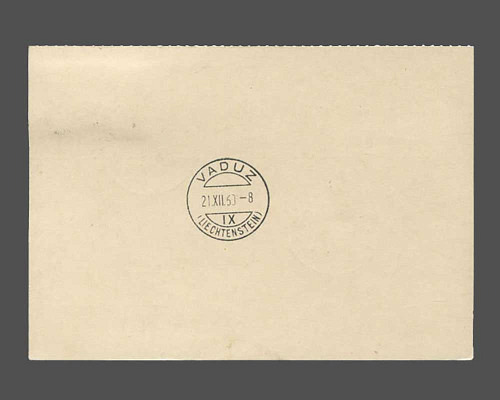 CHF 0.50 Europa 1960 mit Schweiz 30 + 50