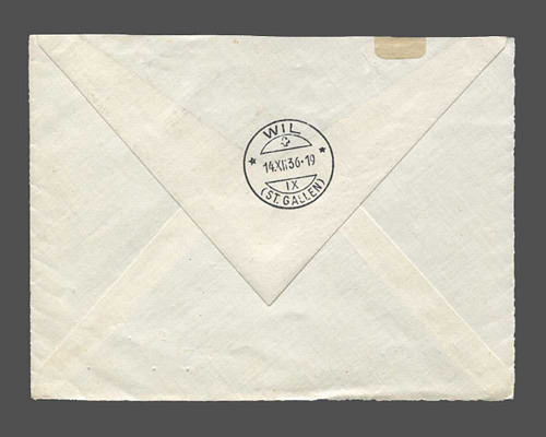 15 Rp. und 25 Rp. roter Aufdruck auf R-R