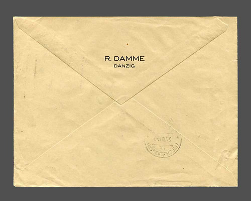 25 Rp. 1928, gestempelt Vaduz 27.XII.30