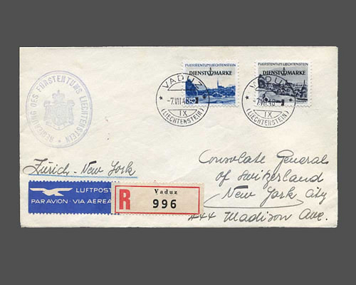 LBK Nr. 118, Zürich-New York 8. Juni 194